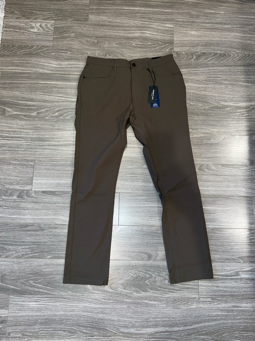 Kenneth Cole Men's Olive Stretch Tech Pants